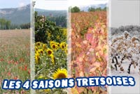 Les 4 saisons  en photos ici