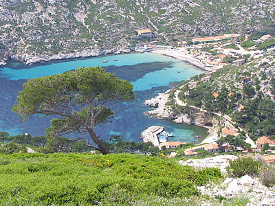 Les calanques de Sormiou                       photo : www.web-provence.com/
