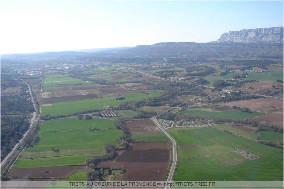 Trets vue d'hlico