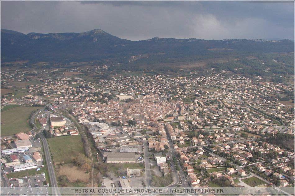 Trets vue d'hlico