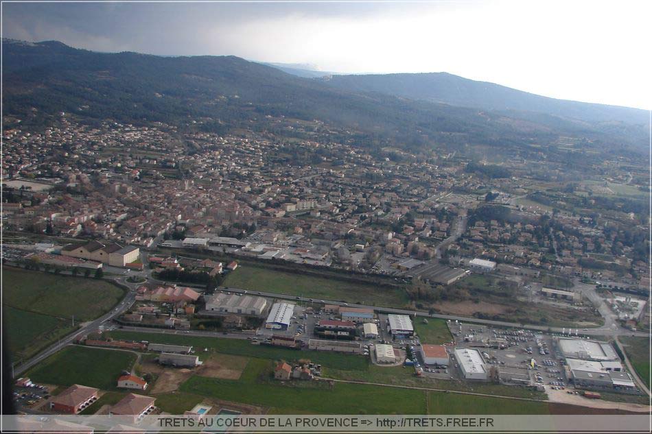 Trets vue d'hlico