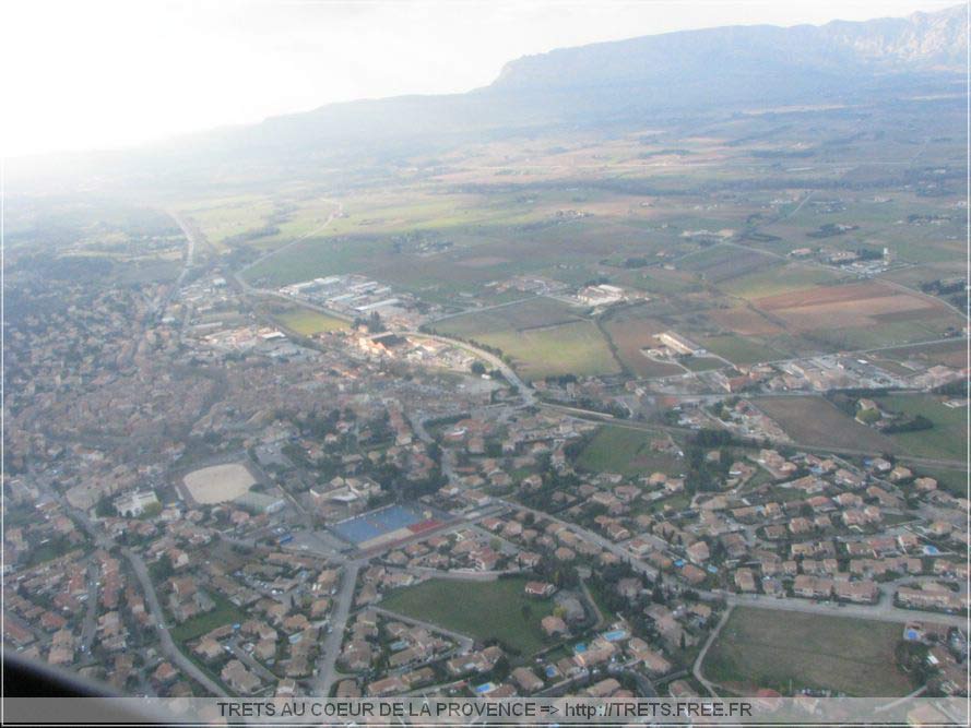 Trets vue d'hlico
