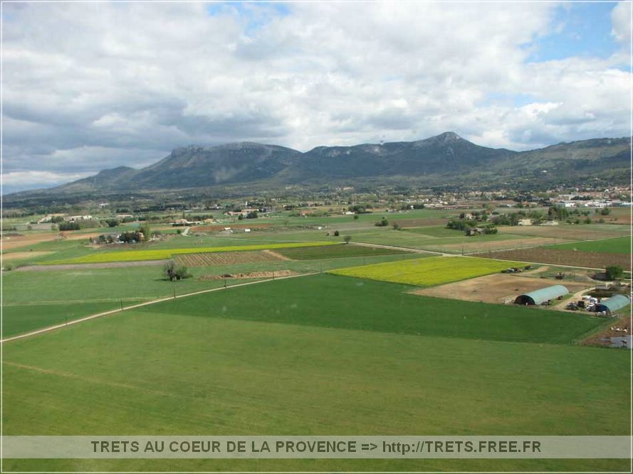 Trets vue d'hlico