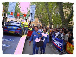 Tout le reportage sur le dpart du Rallye de la Ste-Baume