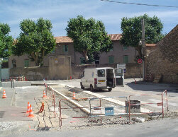 Travaux mi Juillet