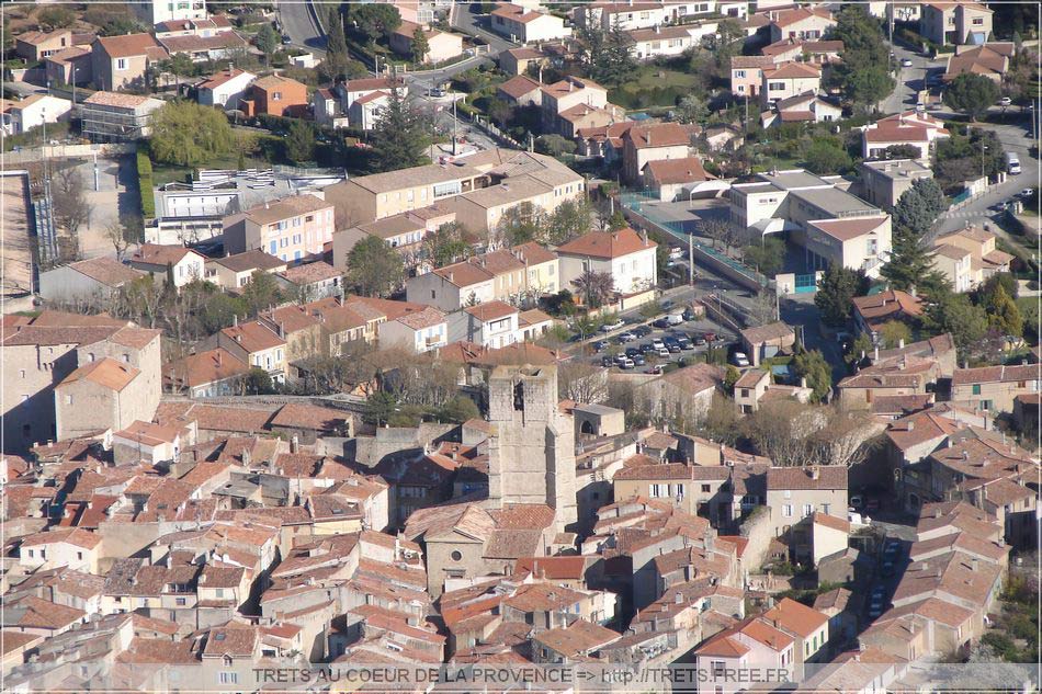 Trets vue d'hlico