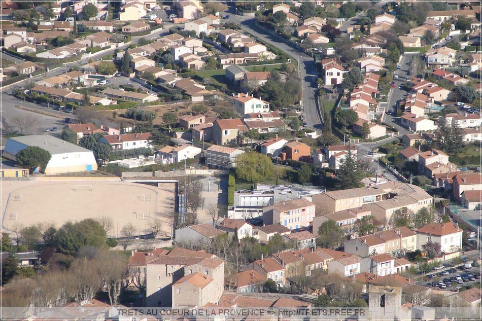 Trets vue d'hlico