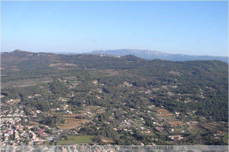 Trets vue d'hlico