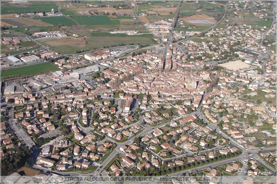 Trets vue d'hlico