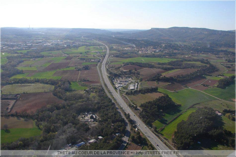 Trets vue d'hlico