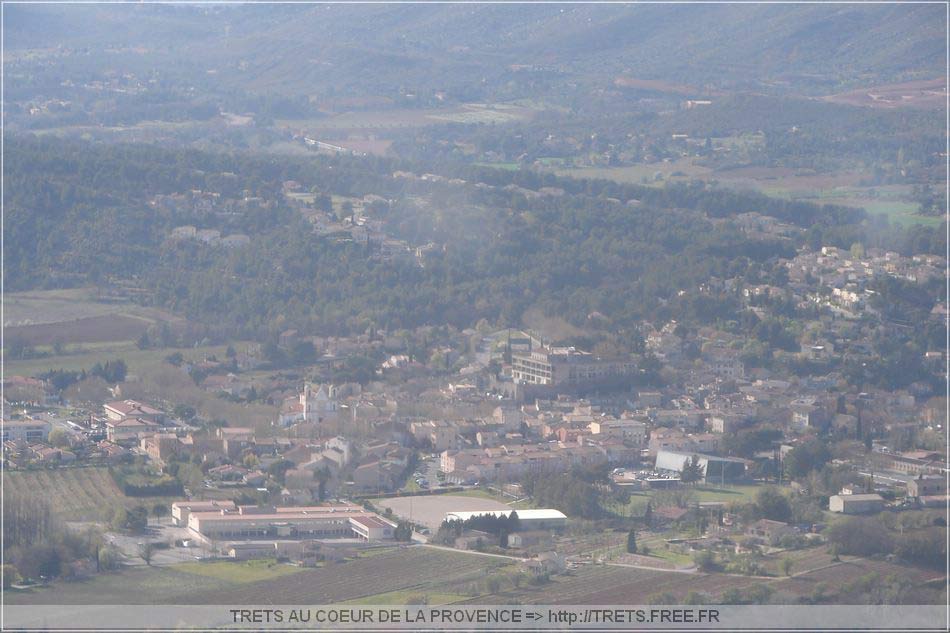 Trets vue d'hlico