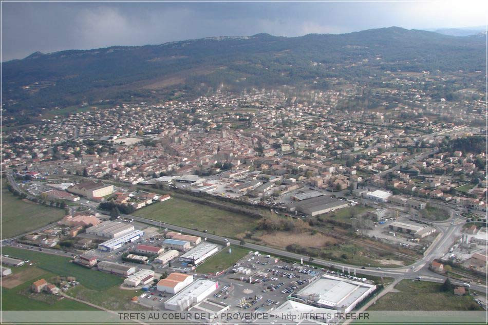 Trets vue d'hlico
