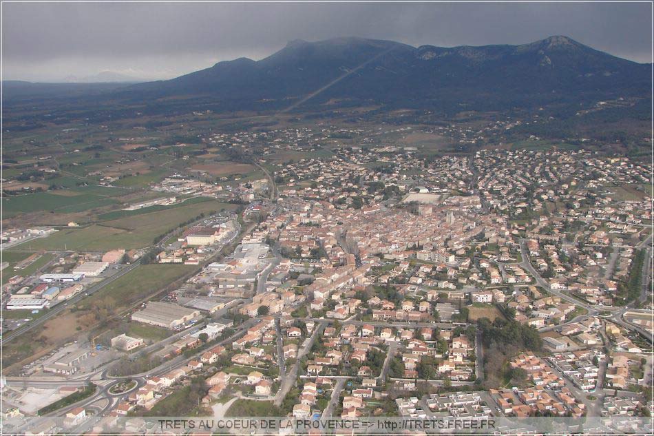 Trets vue d'hlico