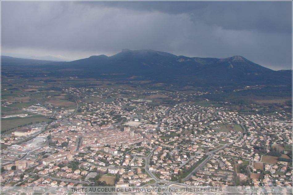 Trets vue d'hlico