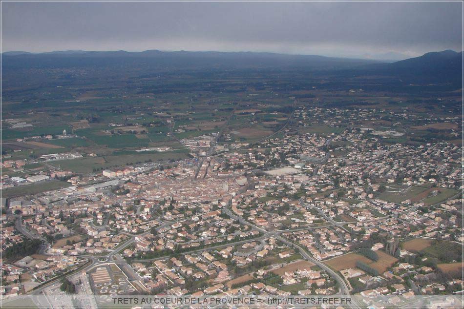 Trets vue d'hlico