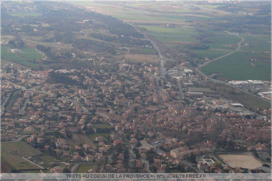 Trets vue d'hlico