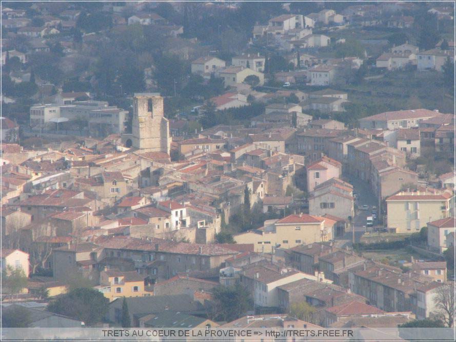 Trets vue d'hlico