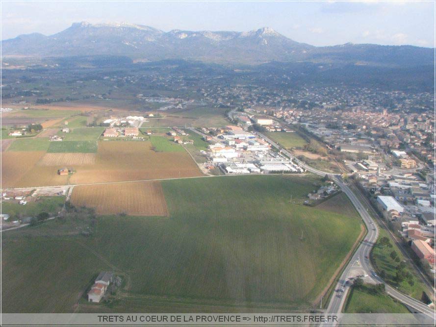 Trets vue d'hlico