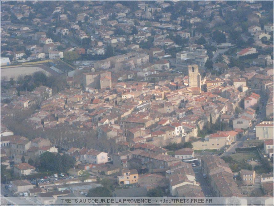 Trets vue d'hlico