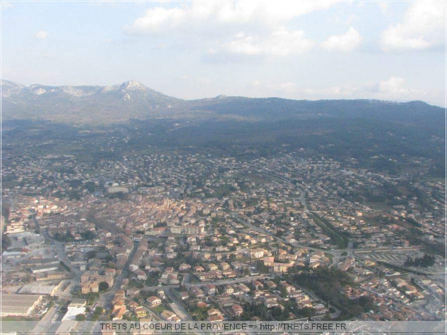 Trets vue d'hlico