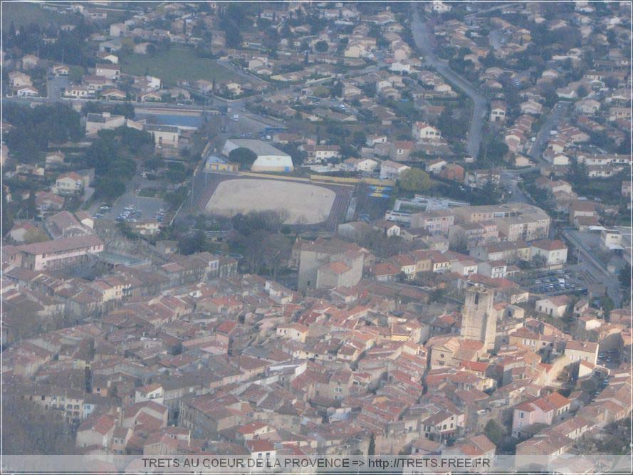 Trets vue d'hlico