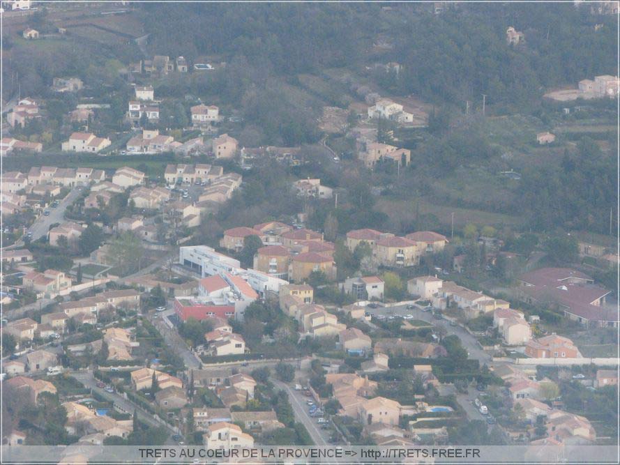 Trets vue d'hlico