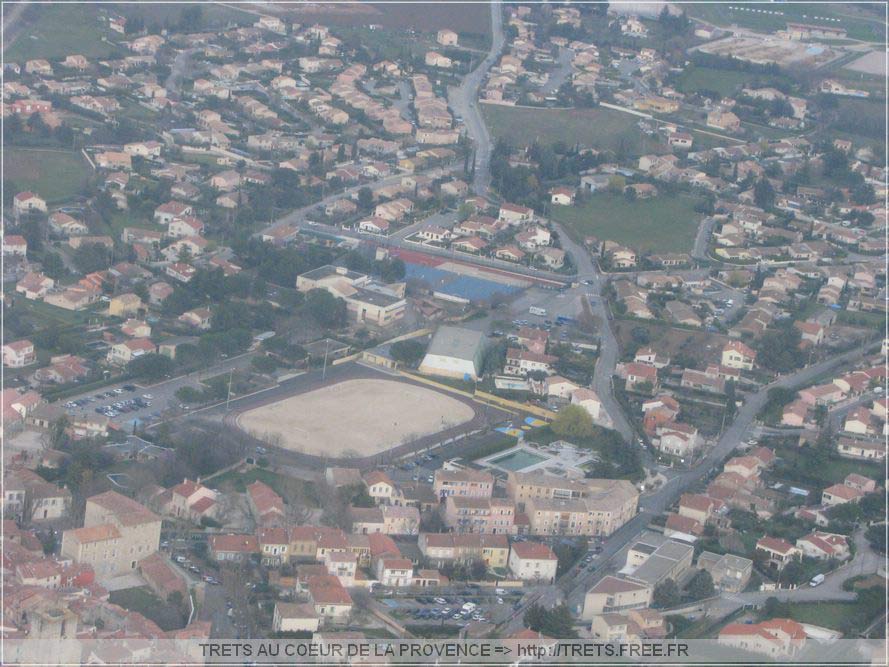 Trets vue d'hlico