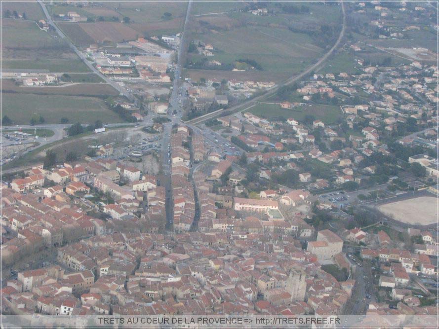 Trets vue d'hlico