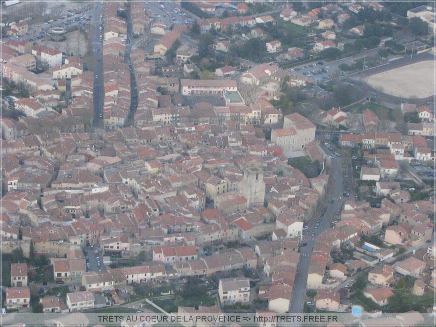 Trets vue d'hlico