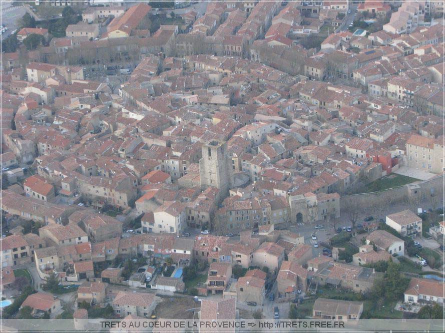 Trets vue d'hlico