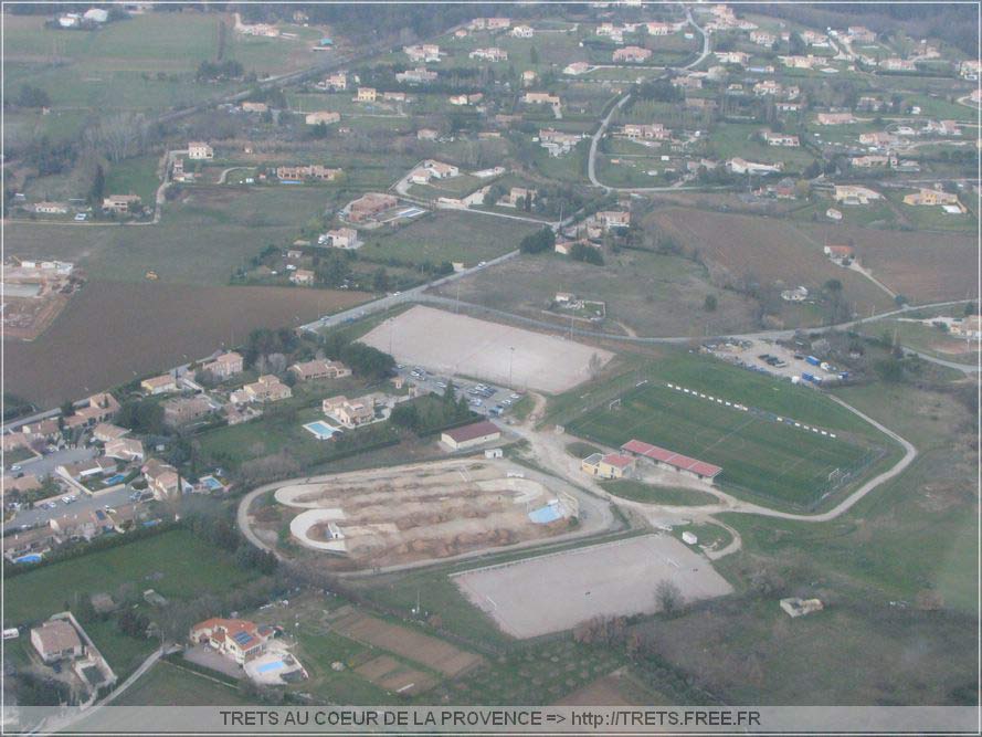 Trets vue d'hlico