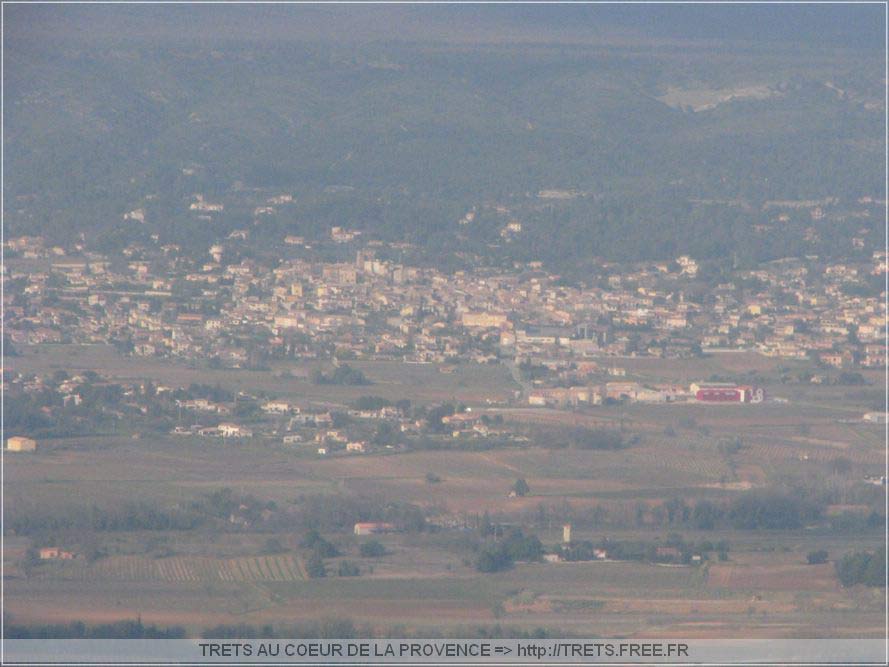 Trets vue d'hlico