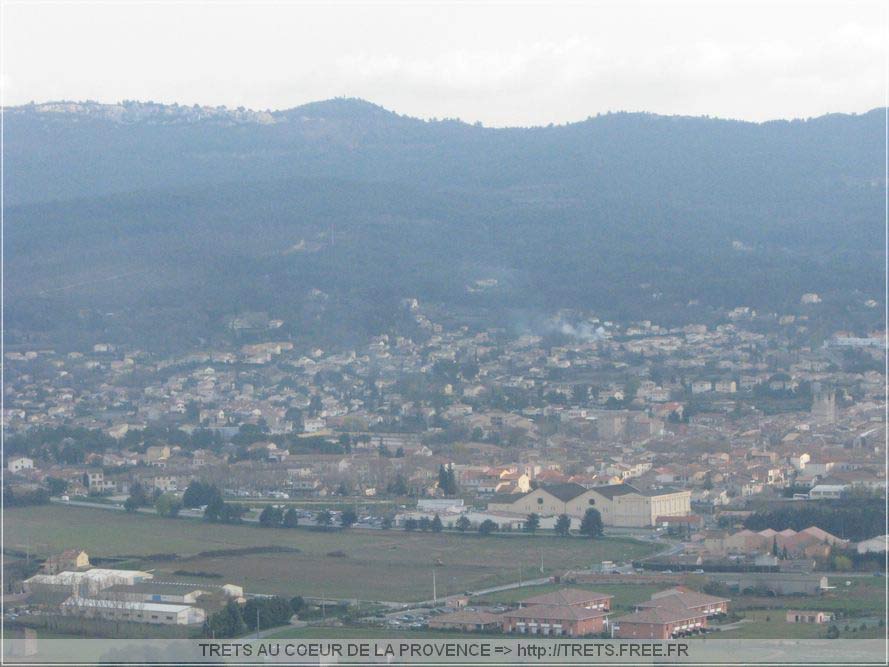 Trets vue d'hlico
