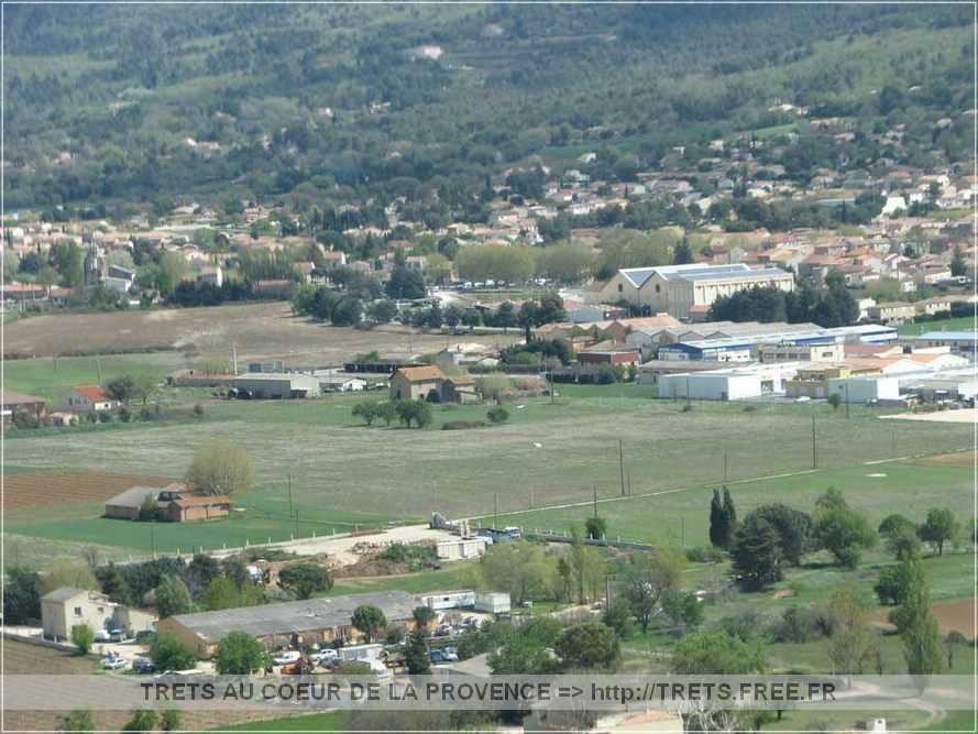 Trets vue d'hlico