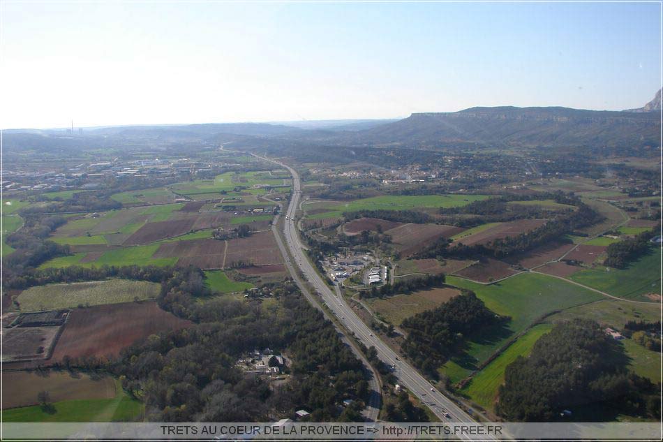 Trets vue d'hlico