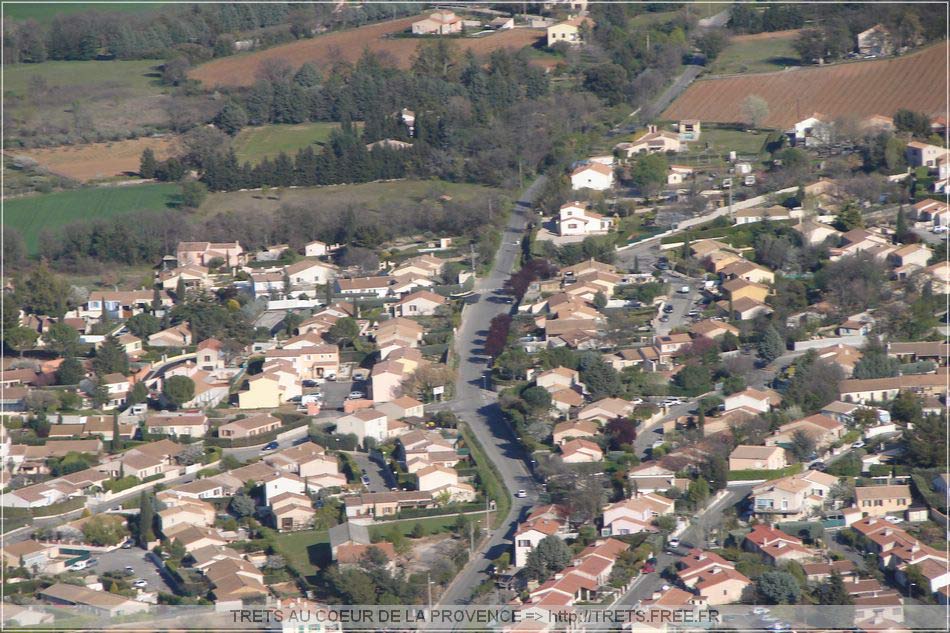 Trets vue d'hlico