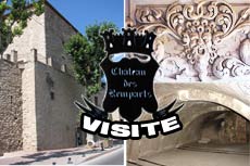 Partez des maintenant  la dcouverte du chteau des remparts de Trets en visite guide